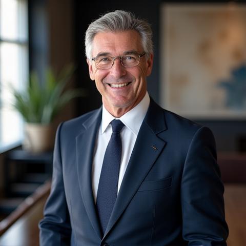 Photo de Jean-Luc Duval, co-fondateur et PDG d'Insightis Investissements.