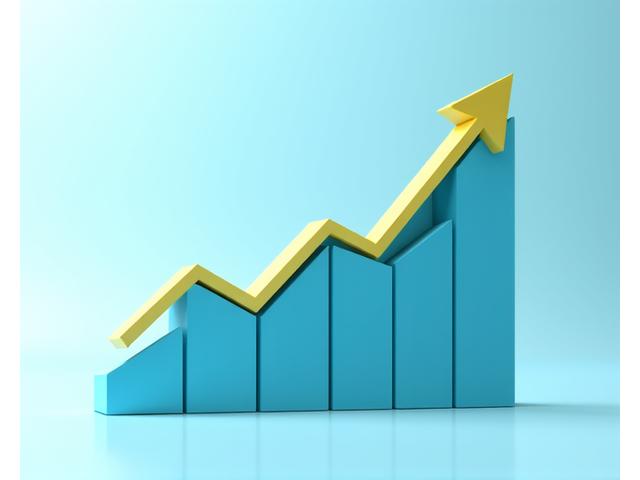 Graphique de projection financière montrant une croissance de capital sur le long terme avec des jalons de retraite, superposé avec des icônes d'argent et de flèches ascendante.