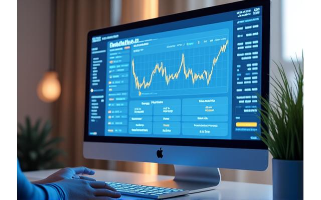 Capture d'écran de la plateforme de gestion patrimoniale en ligne d'Insightis, affichant des graphiques et des données financières.